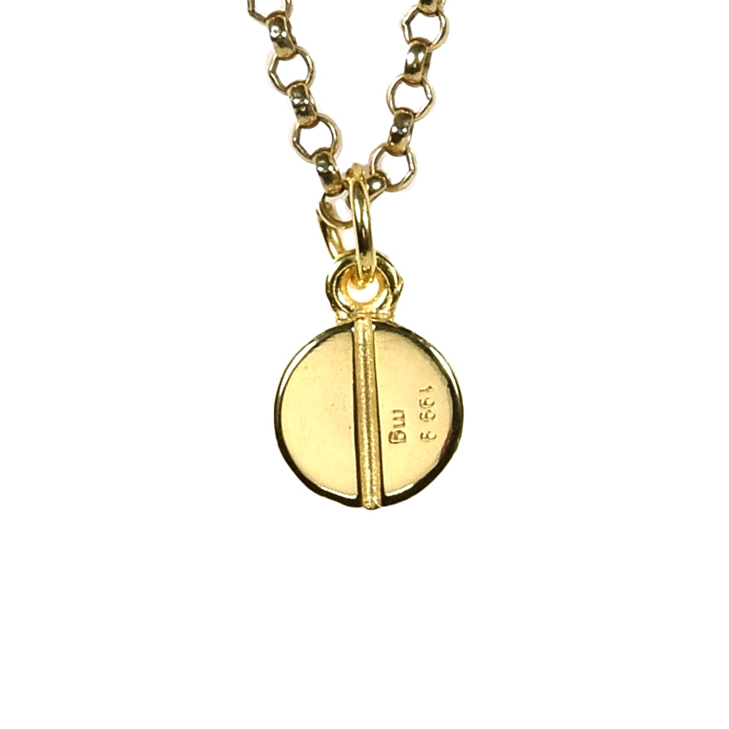 amsterdam XXX pendant - gold plated